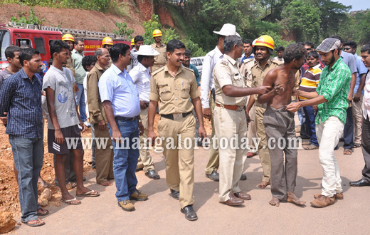mad man creates tension in Nanthoor